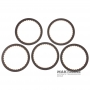 Friction disc set K3 Clutch TR-60SN 09D – 5 friction discs