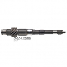 Input shaft K1 DQ500 0BT-0BH DSG7 0BH311105C - length 340 mm, gear 16 teeth (outer Ø 50.30 mm)