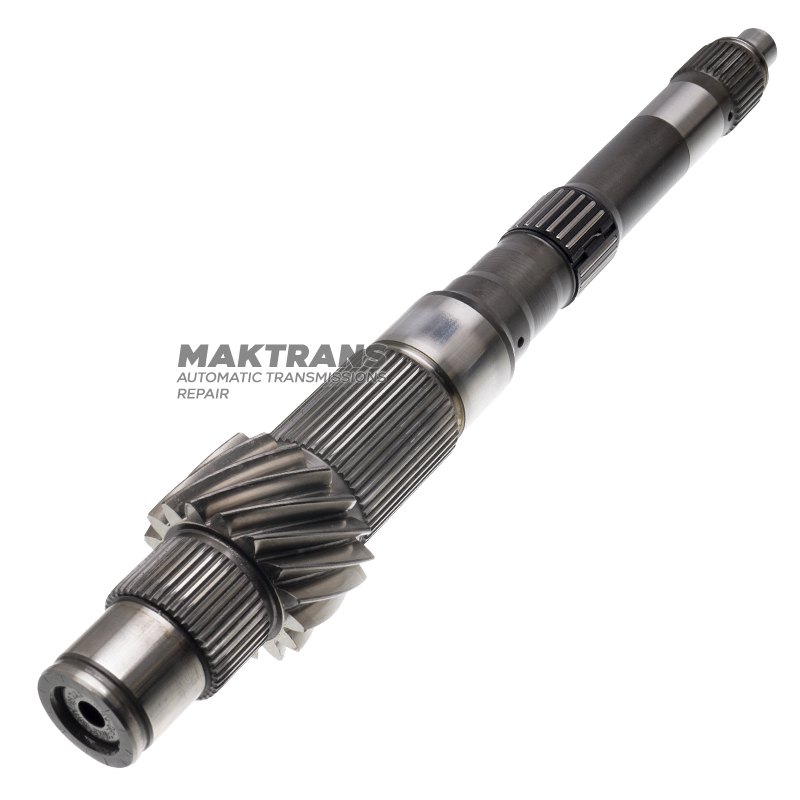 Input shaft K1 DQ500 0BT-0BH DSG7 0BH311105C - length 340 mm, gear 16 teeth (outer Ø 50.30 mm)