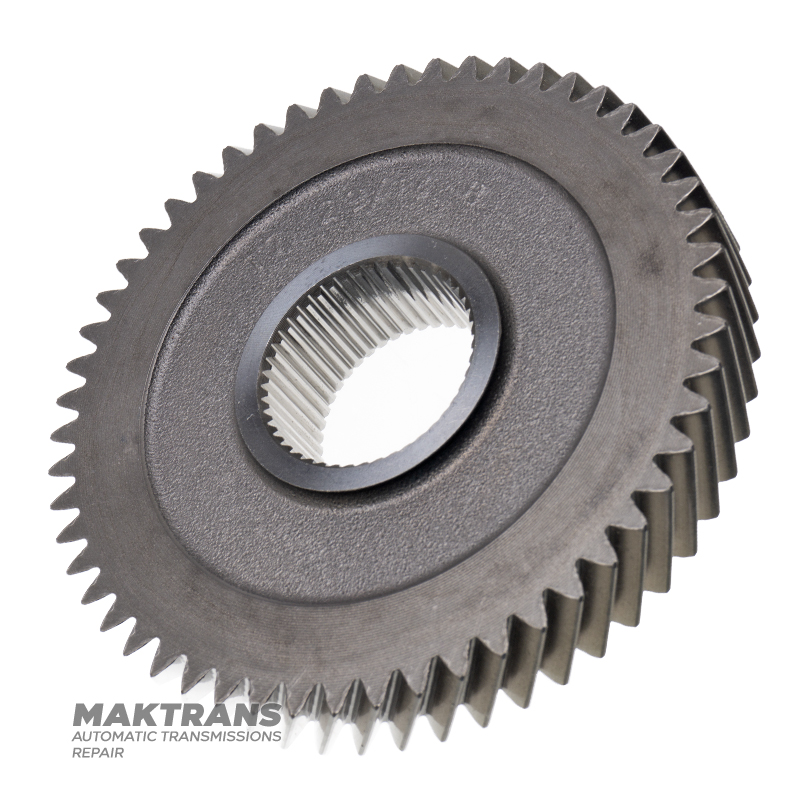 Gear 5 of the input shaft K1 DQ500 0BT-0BH DSG7 — 54 teeth (outer Ø 121.70 mm), 46 splines