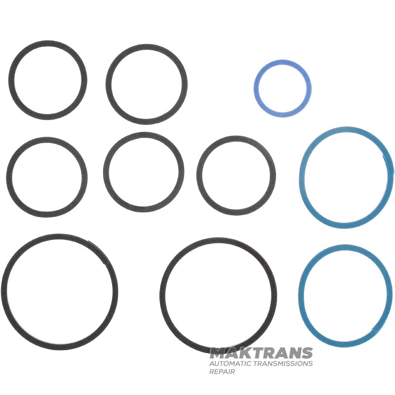 Set of original Teflon rings SSANGYONG DSI M11 - 10 rings per set / 0511-016025 0585-016014 0585-016013 0511-016024