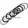 Drum UNDERDRIVE (C3) Clutch TOYOTA U150 – 4 friction discs / sun gear 35 teeth (outer Ø 52.30 mm)