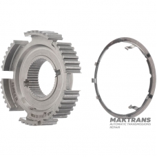 Synchronizer hub 1/4 gear VAG eHybrid DQ400 0DD 0DD311244 - 46 splines, (external Ø 91.45 mm)