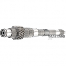 Input shaft K1 VAG DSG DQ381 0GC - length 339 mm, 20 teeth (ext. 50 mm) on the gear