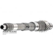 Input shaft K1 VAG DSG DQ381 0GC - length 339 mm, 20 teeth (ext. 50 mm) on the gear