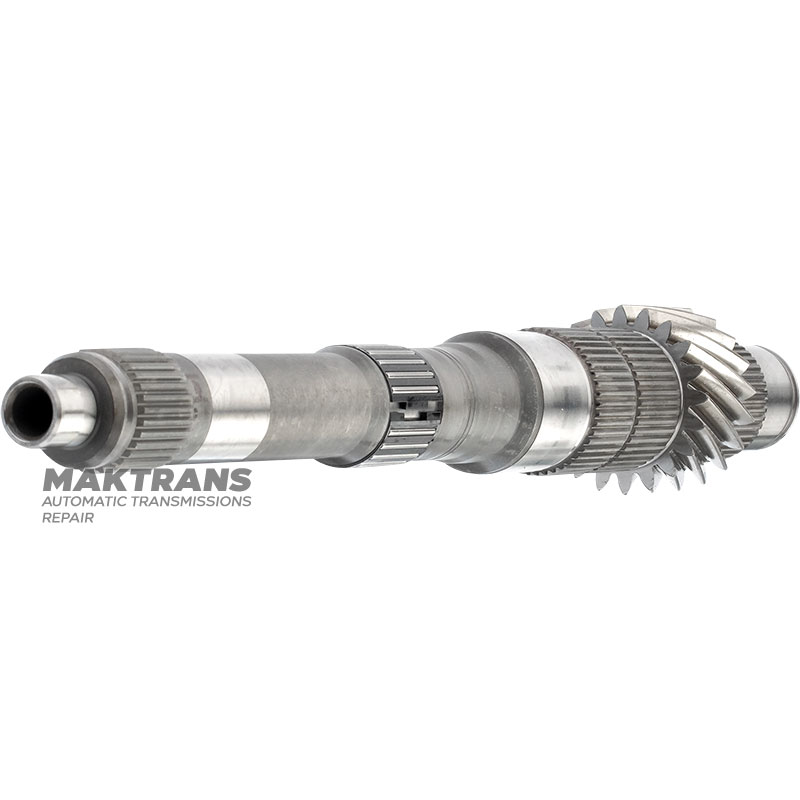Input shaft K1 VAG DSG DQ381 0GC - length 339 mm, 20 teeth (ext. 50 mm) on the gear