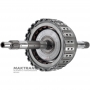 Input shaft / drum K1 (Low) Clutch JATCO JF404 001398205B - (shaft length 298 mm, 5 friction discs)