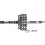Input shaft / drum K1 (Low) Clutch JATCO JF404 001398205B - (shaft length 298 mm, 5 friction discs)