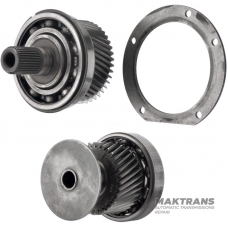 Transfer case gear set ZF 5HP19 AUDI AWD – drive gear 43 teeth (outer Ø 89 mm) / driven gear 34 teeth (outer Ø 71 mm)