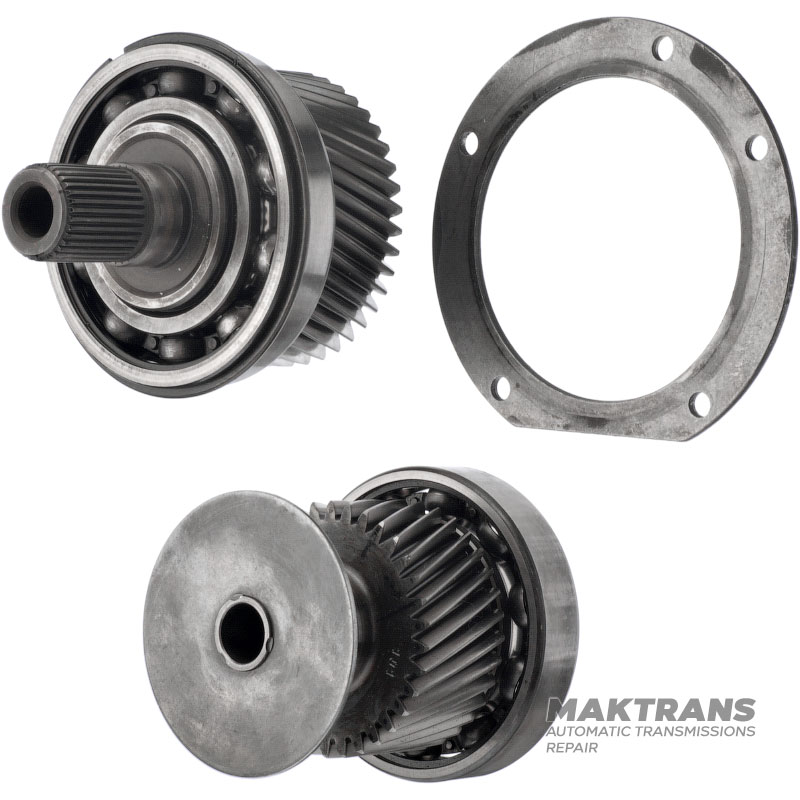 Transfer case gear set ZF 5HP19 AUDI AWD – drive gear 43 teeth (outer Ø 89 mm) / driven gear 34 teeth (outer Ø 71 mm)