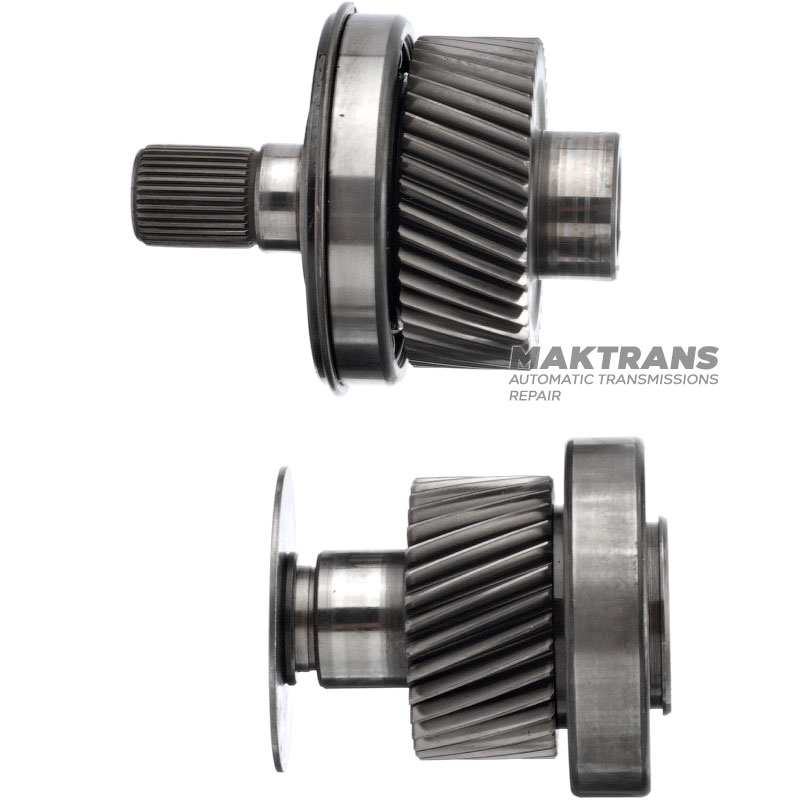 Transfer case gear set ZF 5HP19 AUDI AWD – drive gear 43 teeth (outer Ø 89 mm) / driven gear 34 teeth (outer Ø 71 mm)