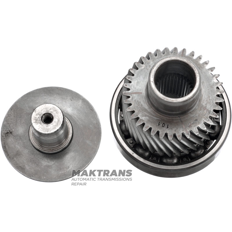 Transfer case gear set ZF 5HP19 AUDI AWD – drive gear 43 teeth (outer Ø 89 mm) / driven gear 34 teeth (outer Ø 71 mm)