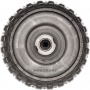 Input Shaft / Drum E Clutch (no disc set, no pistons) ZF 6HP19 (BMW) / [total shaft height 297 mm, ring gear 71 teeth] - used and inspected