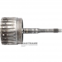 Input shaft / drum E Clutch (empty, without pistons and discs) ZF 6HP26 ZF 6HP28 - (total shaft height 304 mm, 30 mm outer diameter of shaft at the base of the drum)