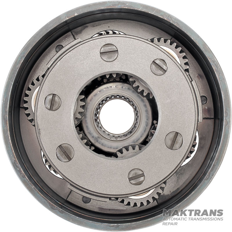 Planetary gear JATCO JF404E 001323891 001323329 001323301 - 3 (27 teeth) X 3 (20 teeth) X 3 (22 teeth) pinions, sun gear 32 teeth (outer Ø 42.15 mm), 85 teeth (outer Ø 119.20 mm)