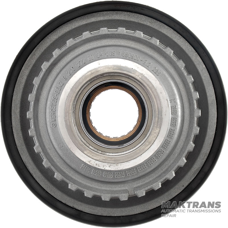 Drum K1 Clutch / front sun gear Mercedes-Benz 722.6 - 58 teeth (outer Ø 81.70 mm), drum K1 - empty, without pistons and discs