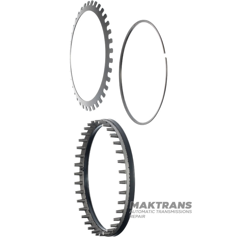 Rubber-coated piston (with spring and retaining ring) B1 Brake Mercedes-Benz 722.6 A2202720331 A1409932026 A1409945135 - total piston height 22.35 mm