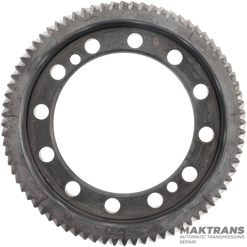 Helical differential gear MAZDA FW6A-EL CW6A-EL EW6A-EL - 76 teeth (outer Ø 181.95 mm), 2 notches