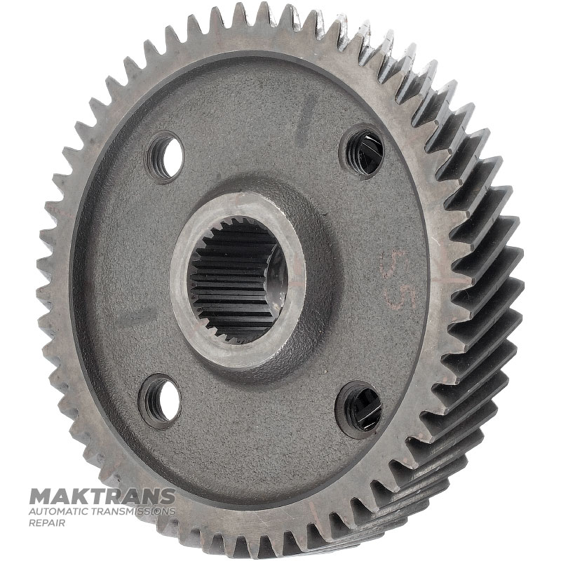 Driven gear of differential shaft drive A4AF3 A4BF2 - 55 teeth (outer Ø 134.45 mm), 27 splines
