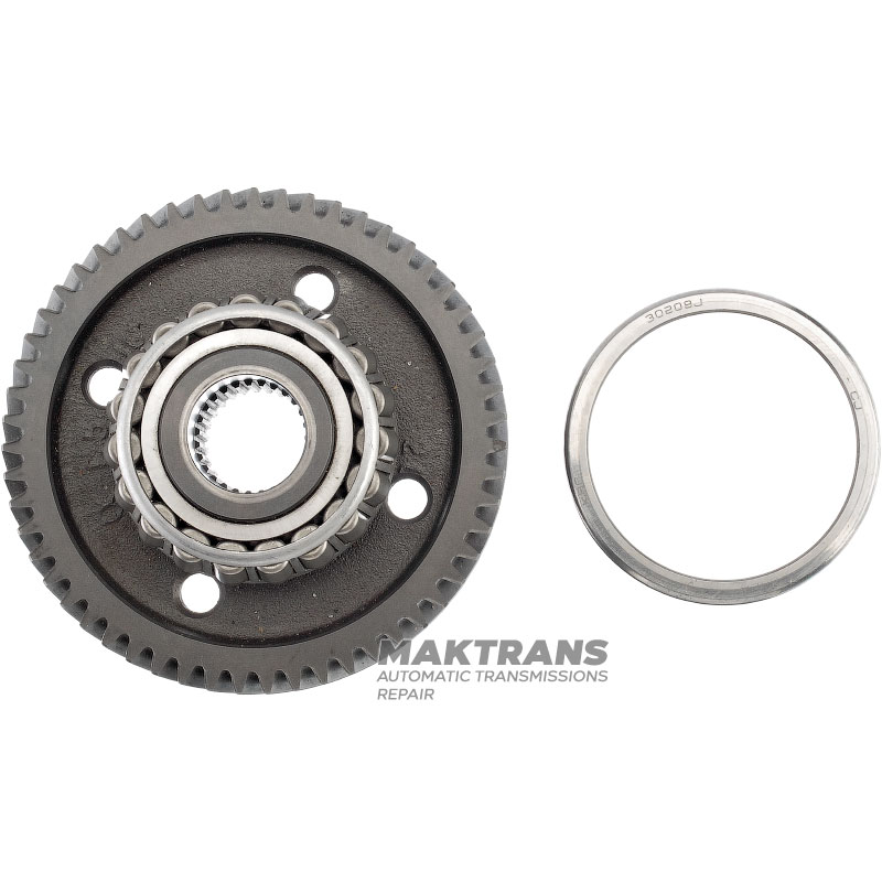 Driven gear of differential shaft drive A4AF3 A4BF2 - 55 teeth (outer Ø 134.45 mm), 27 splines