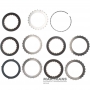 Drum K3 Clutch Mercedes-Benz 722.6 A1402721931 – 4 double-sided friction discs (total thickness of the set 22.70 mm)