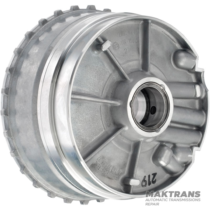 Drum B2 Clutch Merceds-Benz 722.6 A1402720632 A1402720732— total height 106 mm, 5 friction discs (total thickness of the set 23.75 mm)