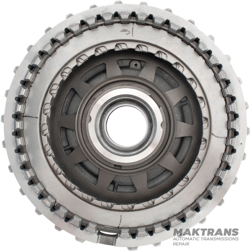 Drum B2 Clutch Merceds-Benz 722.6 A1402720632 A1402720732— total height 106 mm, 5 friction discs (total thickness of the set 23.75 mm)
