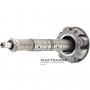 Output shaft 2WD (RWD) / center planetary gear Mercedes-Benz 722.6 - total shaft length 350 mm, 4 pinions (18 teeth)