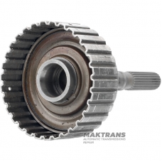 Drum TRANSFER Cluth (empty, without disks) with shaft SUBARU 4EAT 33123AA190 - height 236 mm, 24 splines (outer Ø 24.60 mm)