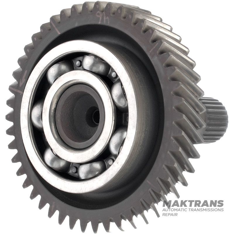 Drive gear of helical pair JATCO JF403E / RE4RF04A - total height 122 mm, 46 teeth (outer Ø 122.55 mm)