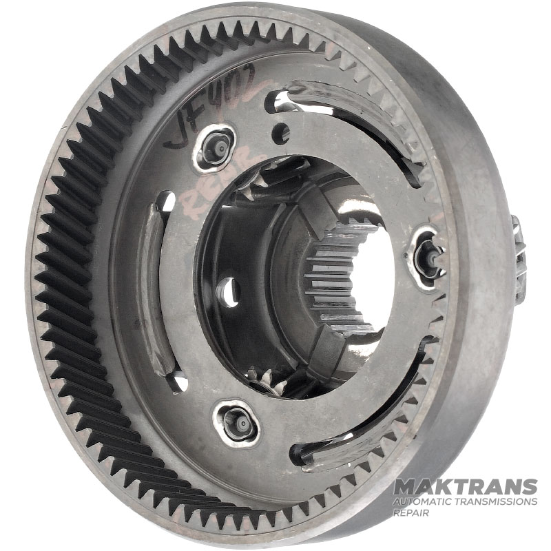 Rear planetary gear JATCO JF402 - 3 pinions (16 teeth per pinion), ring gear 74 teeth (outer Ø 102.30 mm)
