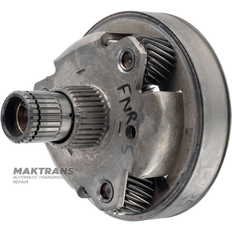 Front planetary gear MAZDA FNR5 - 3 pinions (20 teeth), sun gear 49 teeth (outer Ø 64.70 mm), ring gear (rear planetary gear) 98 teeth (outer Ø 124.85 mm)