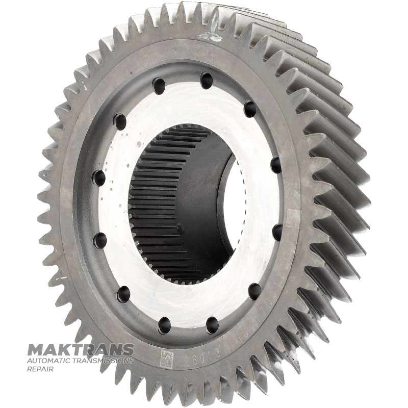 Gear TRANSFER DRIVE HYUNDAI KIA A6GF1 4581126010 – 52 teeth (external Ø 130.65 mm, 2 notches)