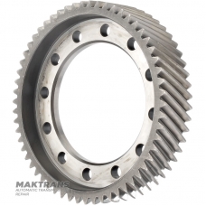 Differential helical gear TF-60SN 09G - 58 teeth (outer Ø 195.90 mm), 2 notches, 12 mounting holes