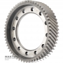 Differential helical gear TF-60SN 09G - 58 teeth (outer Ø 195.90 mm), 2 notches, 12 mounting holes