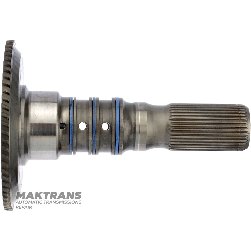 Output shaft SSANGYOUNG DSI M78 0578-671128 0578-671126 - shaft length 156 mm, 38 splines (outer Ø 30.70 mm)