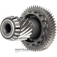 Intermediate shaft differential HYUNDAI KIA A6GF1 (gen2) - 17 teeth (outer Ø 64.20 mm, 4 notches), 51 teeth (outer Ø 130 mm, 2 notches)