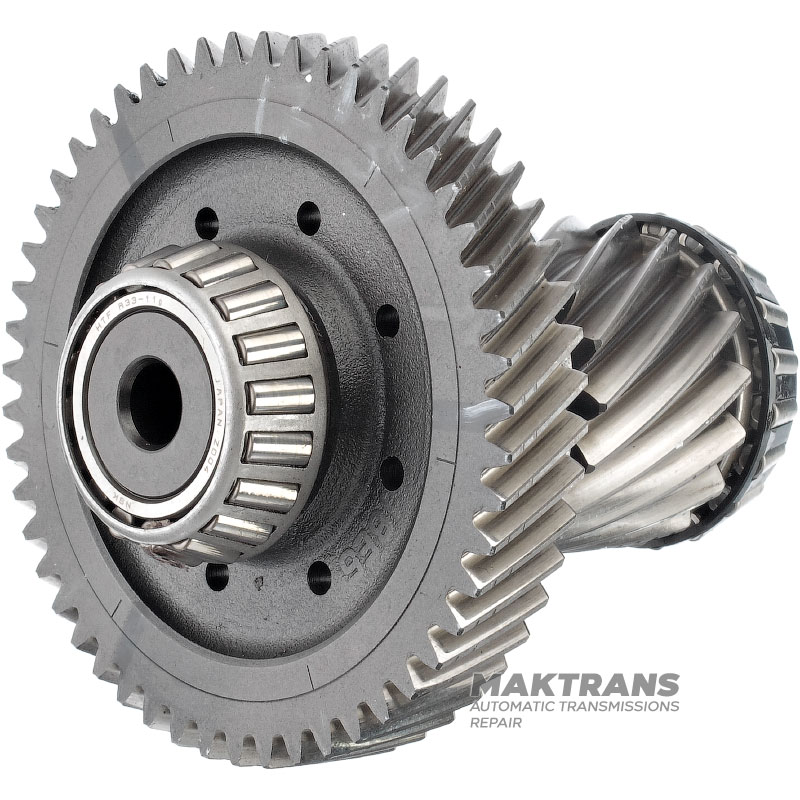Intermediate shaft differential HYUNDAI KIA A6GF1 (gen2) - 17 teeth (outer Ø 64.20 mm, 4 notches), 51 teeth (outer Ø 130 mm, 2 notches)