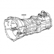 Transmission assembly (repaired) TOYOTA A340F 4WD — TOYOTA 4RUNNER 3.4L / Engine 5VZFE (35000-3G110 35010-3G030)