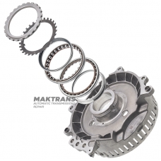 Central hub / drum B1 Brake / gear hub Drive Transfer TOYOTA UA80 3570448041 357040E010 - with new bearings (China), remanufactured journal for ball bearings