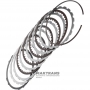 Steel and friction disc set B08 Brake NISSAN GE9R01A / JATCO JR913E - total thickness of the set is 21.95 mm, 4 friction discs