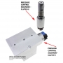 Adapter for testing solenoids A8LR1 / A8TR1