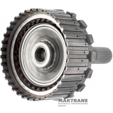 Output shaft 4WD / drum K27 Clutch NISSAN GE9R01A / JATCO JR913E - 5 friction discs, total height 206 mm (30 splines, outer Ø 31.45 mm)