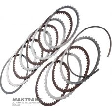 Steel and friction disc set B06 Brake NISSAN GE9R01A / JATCO JR913E - total kit thickness 23.30 mm, 5 friction discs