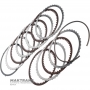 Steel and friction disc set B06 Brake NISSAN GE9R01A / JATCO JR913E - total kit thickness 23.30 mm, 5 friction discs