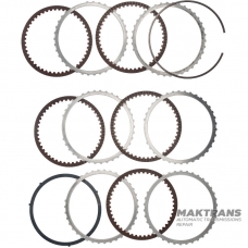 Steel and friction disc set B06 Brake NISSAN GE9R01A / JATCO JR913E - total kit thickness 23.30 mm, 5 friction discs