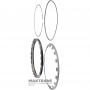 Rubberized piston with return spring FORD 6F15 6F35 1-2-3-4 Clutch - FD8P-7A262-AA / 9L8P-7A262-AC