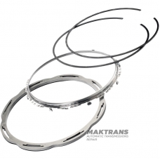 Set of plates and retaining rings for dual wet clutch VAG eHybrid 0DD DQ400 - 0EC907396 0EC141317B