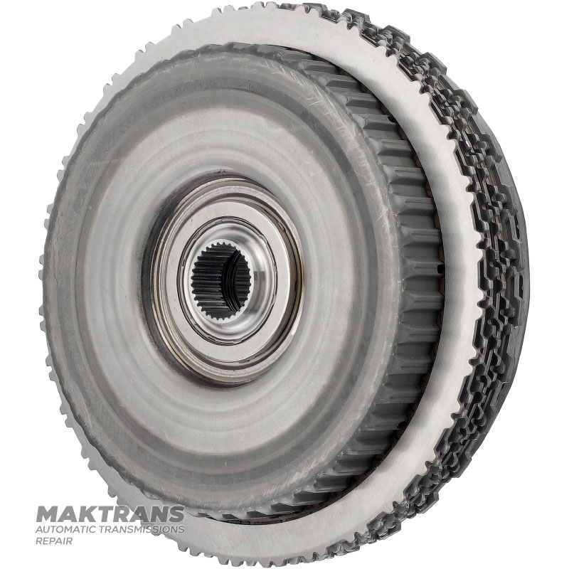Double wet clutch VAG eHybrid 0DD DQ400 0DD141040D 0DD141280D 0DD141070C 0DD141042D 0DD141080C - K1 Clutch 5 friction discs (package thickness 20.40 mm) / K2 Clutch 6 friction discs (package thickness 24. 10 mm)