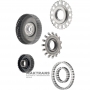 Double wet clutch VAG eHybrid 0DD DQ400 0DD141040D 0DD141280D 0DD141070C 0DD141042D 0DD141080C - K1 Clutch 5 friction discs (package thickness 20.40 mm) / K2 Clutch 6 friction discs (package thickness 24. 10 mm)
